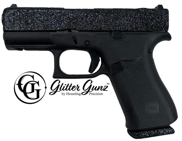 GLOCK 43X MOS 9MM 3.41 GLITTER GUNZ TWILIGHT