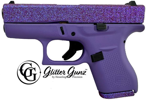 GLOCK 42 380ACP 3.25 GLITTER GUN VOODOO