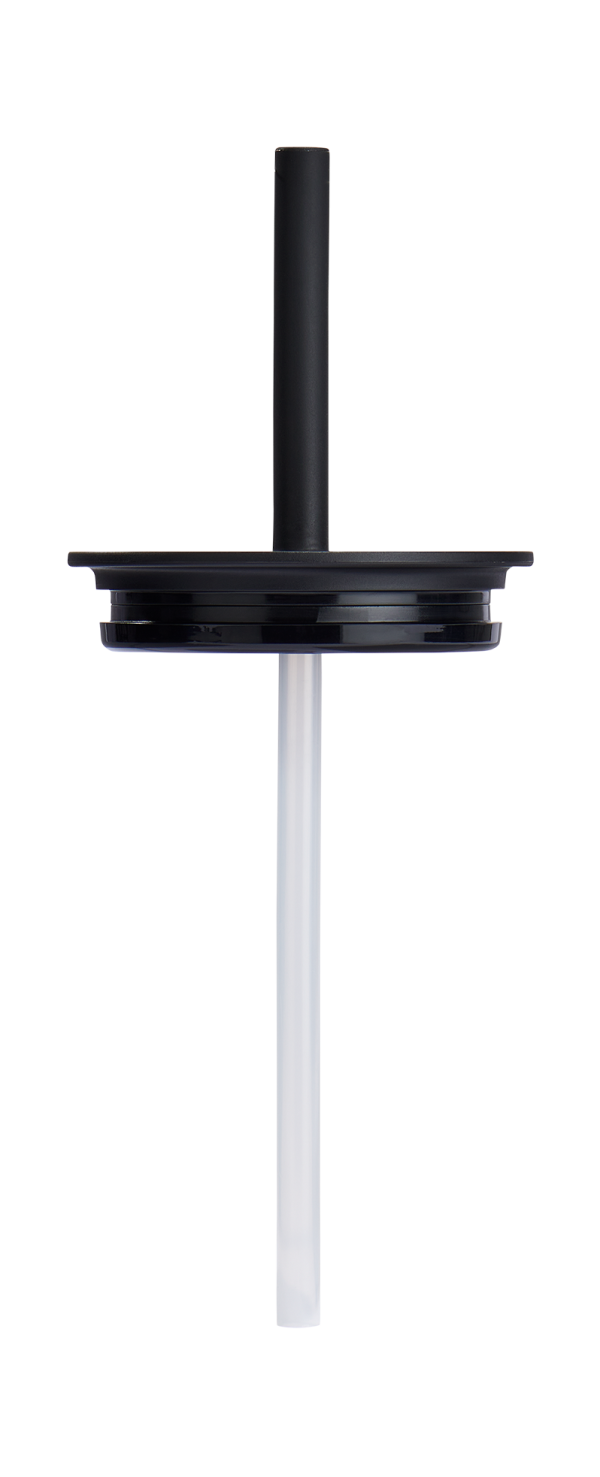 Press-In Straw Lid - Black