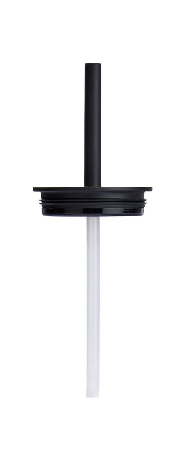 Press-In Straw Lid - Black