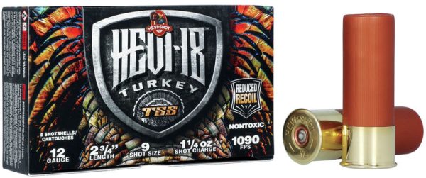 HEVI 18 TSS TKY 12GA 2.75 1.25OZ #9 5/10