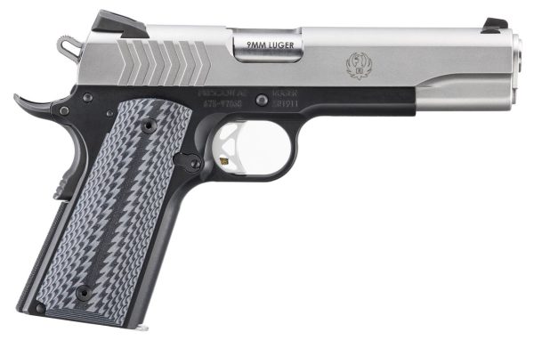 RUG SR1911 9MM 5 SS ALUMINUM ALLOY FRAME 9RD