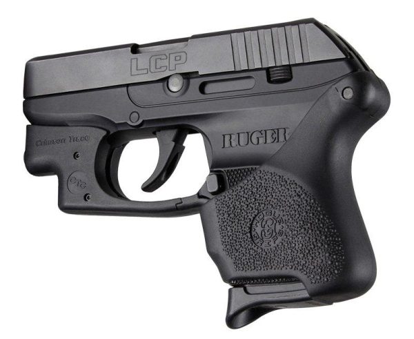 Hogue Grips Handall Universal Grip Sleeve Ruger LCP with Crisman Trace Button