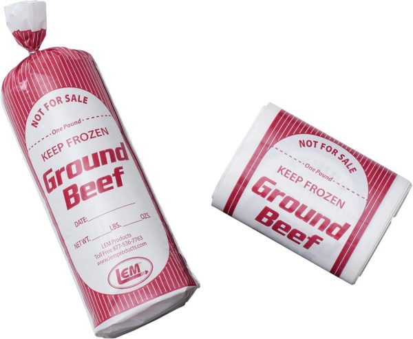 LEM Products 2 lb. Ground Beef Bags 25/ct (Replaces 039)