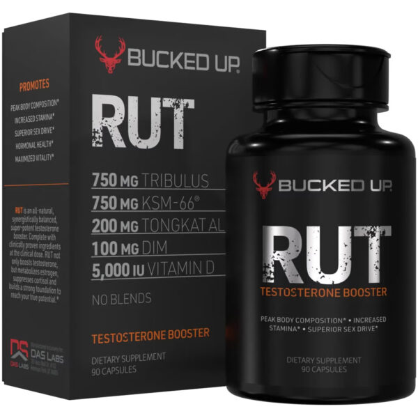 Bucked Up RUT T Booster 90 Capsules - Image 2