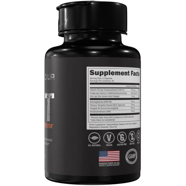 Bucked Up RUT T Booster 90 Capsules - Image 3