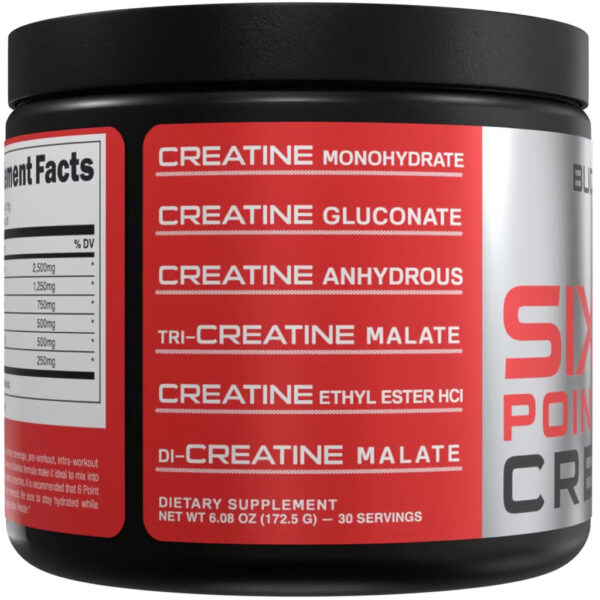 Bucked Up 6 Point Creatine Unflavored 30 Serving Tub - Image 2
