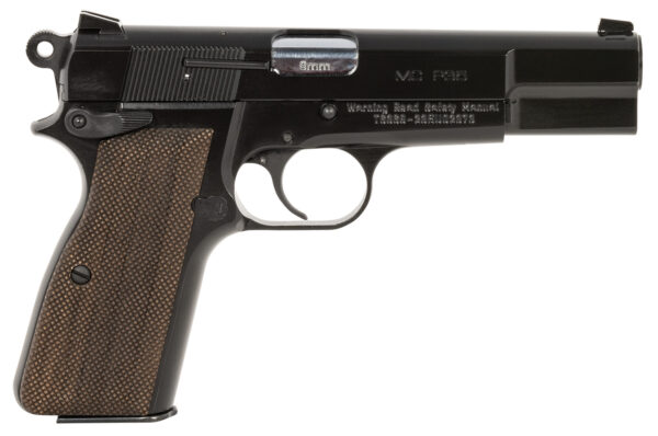 EAA GIRSAN 390454 MCP 35  Sports South Exclusive 9mm Luger 15+1, 4.87" Black Steel Barrel, Black Cerakote Serrated Steel Slide, Black Steel Frame w/Beavertail, Walnut Grip, Ambidextrous