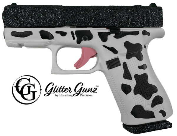 GLOCK 43X MOS 9MM 3.41 GLITTER GUNZ TACTI COW
