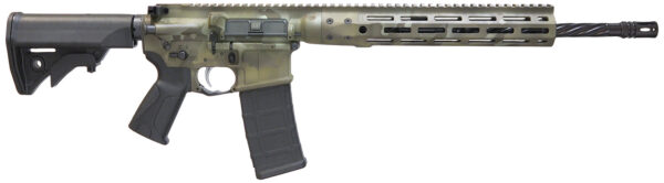 LWRC ICDIR5FDC16ML LWRCI Direct Impingement 5.56x45mm NATO 30+1 16.10" Barrel,  Exclusive Multicam Finish, A2 Flash Hider, Steel Receiver, Black OEM Stock, Magpul MOE+ Grip, Optics Ready