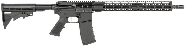 Anderson B2K869A034 Dark Horse  5.56x45mm NATO 30+1 16" Black Nitride Steel Barrel, Matte Black Picatinny Rail Aluminum Receiver, M-LOK Handguard, 6 Position Black Synthetic Stock, A2 Style Grip