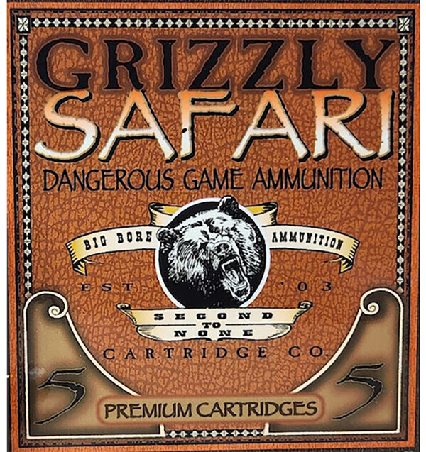 Grizzly Ammo GC47NE1   470NitroExpress 500gr Triple Shock X 5 Per Box/10 Case