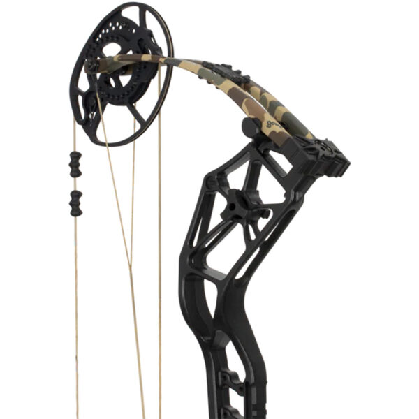 Bear Alaskan XT Bow Throwback Black 60 lbs. LH - Image 3