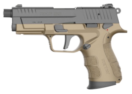 RXP22 .22LR 4" TB OR Blk/FDE (2)13-rd