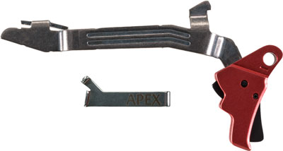 APEX ACTION ENHANCEMENT KIT - FOR GLOCK G17/G19 GEN 5 RED