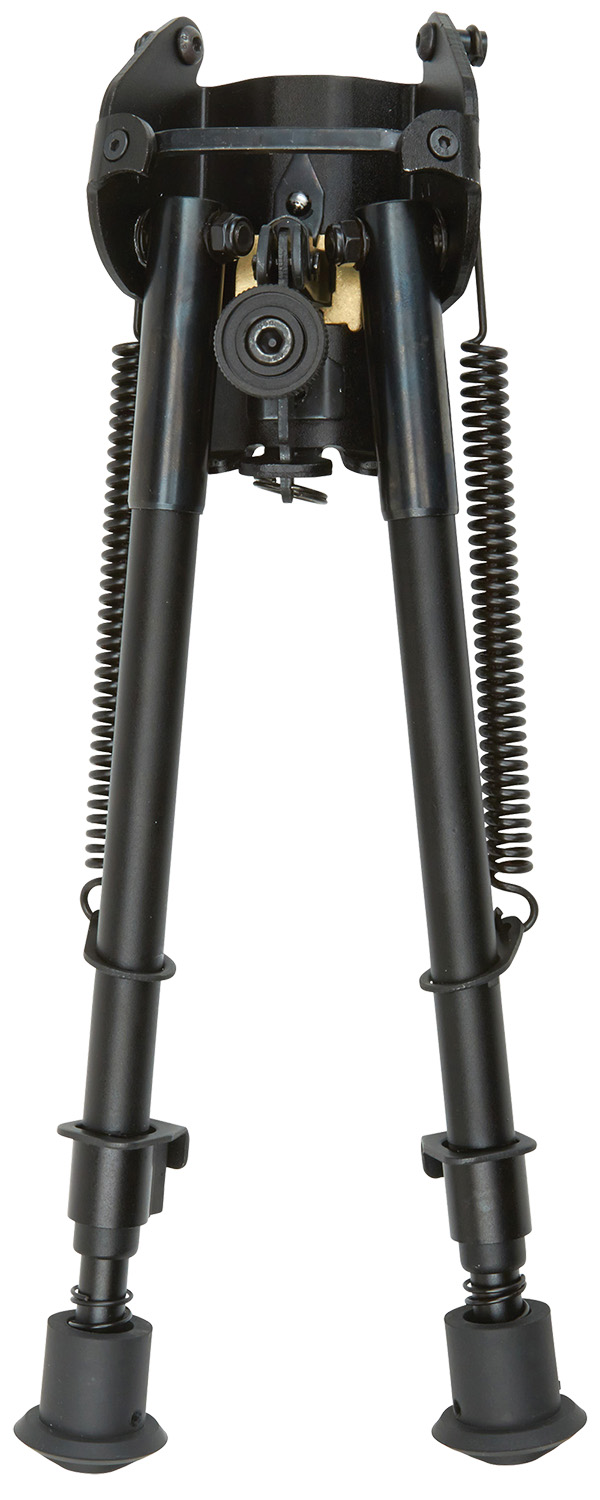 Allen 2188 Bozeman Rifle Bipod Black Aluminum w/Sling Swivel Mount, Rubber Feet & 9-13" Vertical Adjustment