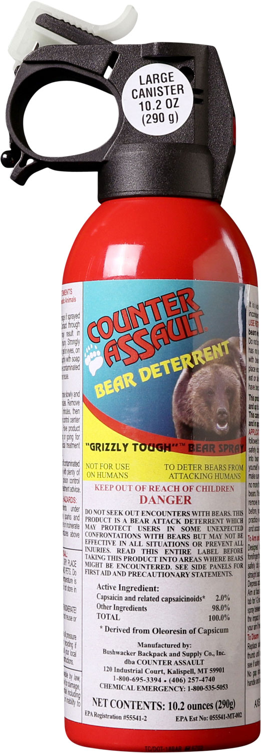 Counter Assault 15067034 Bear Spray  Capsaicin Range 32 ft-7 Seconds 10.20 oz