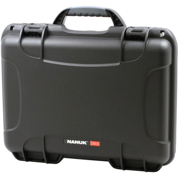Nanuk Pistol and Accessory Hard Case w/Foam Black 13.2 in. x 9.2 in. x 3.8 in.