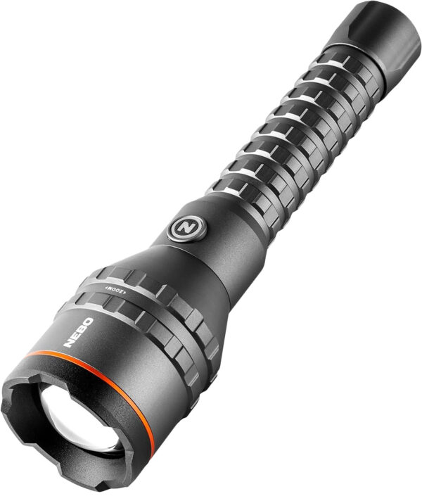 NEBO NEBFLT1029 Davinci 10000L Flashlight Gray 100/400/1,000 Lumens White LED
