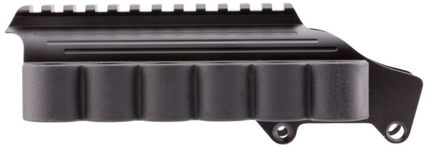 TacStar 1081035 Sidesaddle Rail Mount Remington 870/1100/1187 12 Gauge 6rds Black Polymer w/Aluminum Mounting Plate