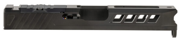 True Precision Inc TPG19SBCRMR Axiom Optic Cut Slide Fits Glock 19 Gen1-3 Black DLC Anodized 416R Stainless Steel