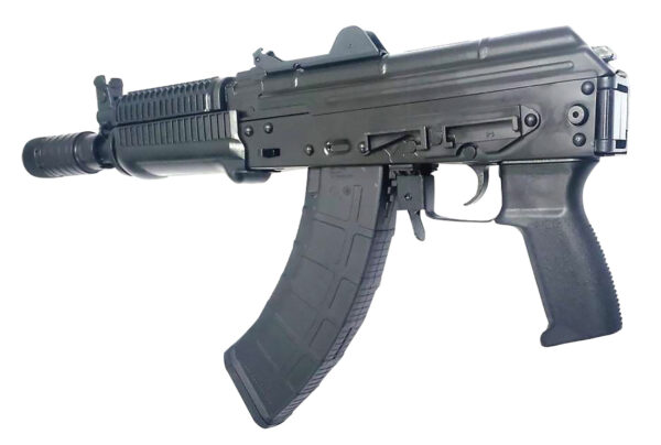 Riley Defense Inc RAK102KRINKWSF Krink 7.62x39mm 30+1 8.50" Black Nitride Threaded Barrel, Black Oxide Receiver, Black Polymer Grip