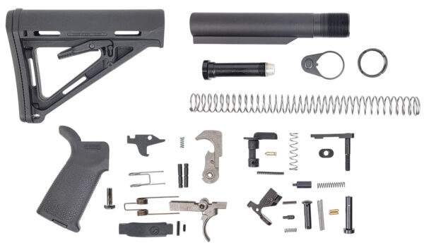 Dpms Panther Arms DP51655109854 MOE PPT Lower Build Kit AR-15 Includes Black Magpul Grip & Magpul MOE Black Stock