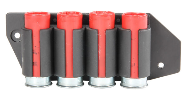 TacStar 1081167 SideSaddle Mossberg 500/590 12 Gauge 4rd Black Polymer w/Aluminum Mounting Plate