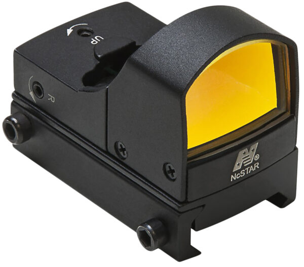 NcStar DDAB Micro Red Dot Optic  Black Anodized 1 x 0.93" x 0.66" 2 MOA Red Dot