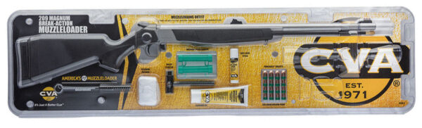 CVA WOLF V2 SS/BLK OUTFIT 50CAL