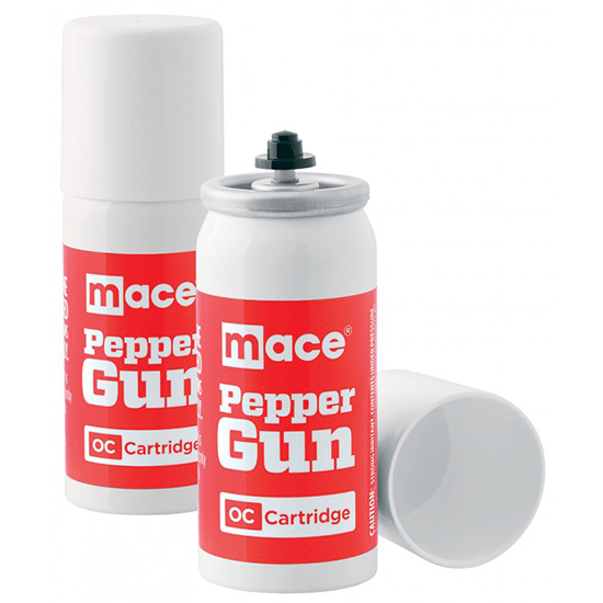 MACE PEPPER GUN 2 PACK OC REFILL CARTRIDGES