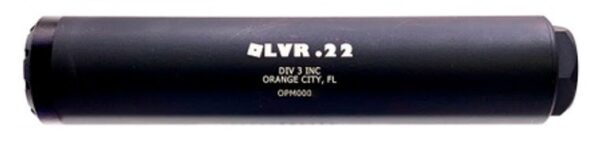 DIVISION 3 INC OLVR .22 SUPPRESSOR 22LR BLACK 1/2x28