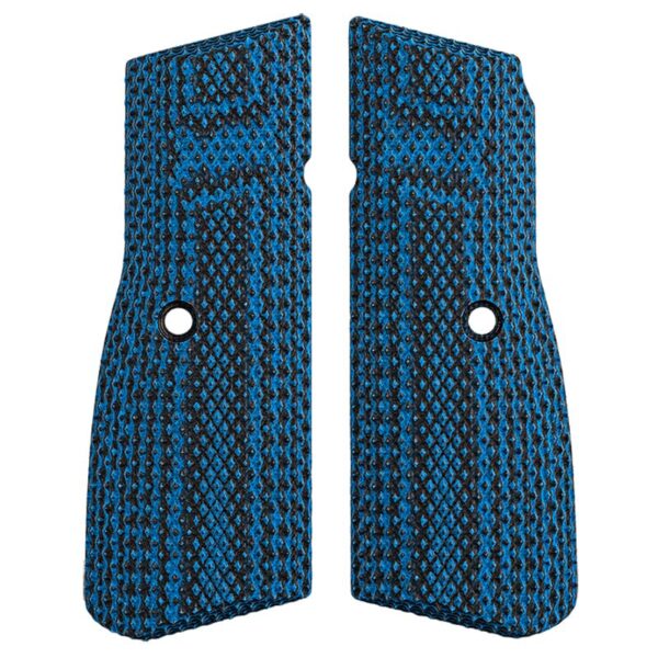 FN HIGH POWER G10 BLK/BLUE GRIPS