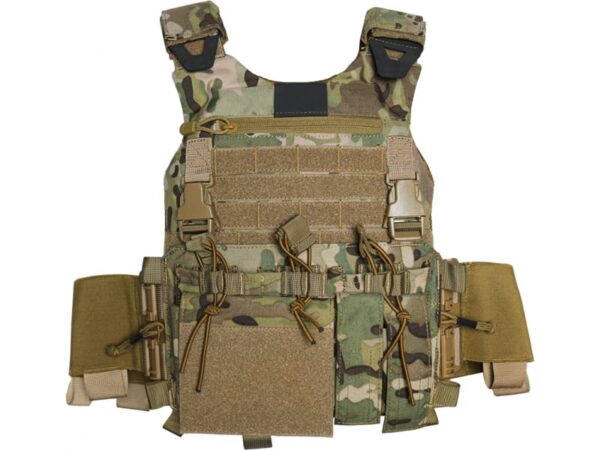 GUARD DOG TRAKR PLATE CARRIER MULTI CAM W/ PLACARD (14999)