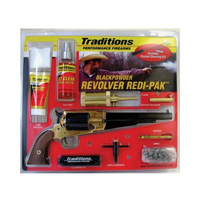 TRADITIONS 1858 ARMY REDI-PACK .44CAL 8'' OCTAGONAL BLUED BBL