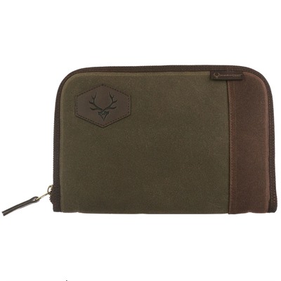 RAWHIDE WAXED CANVAS 12'' PISTOL RUG BROWN W FLANNEL INSIDE