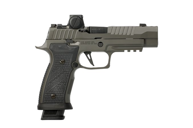 P320 AXG Legion Romeo X 9mm 3.9" Grey (3) 21-rd