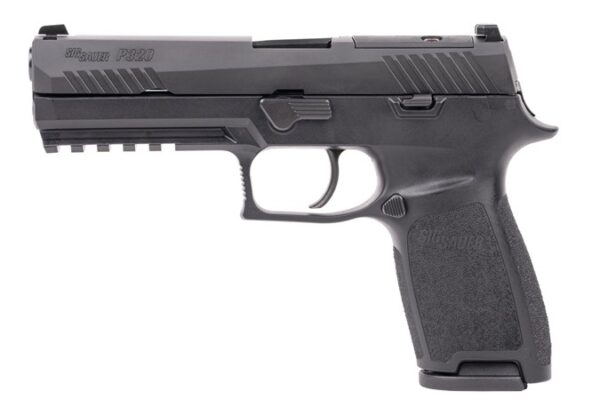 P320 Full Size 9mm 4.7" Black (2) 10-rd