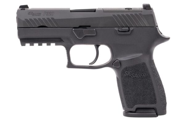 P320 Compact 9mm 3.9" Black (2) 10-rd