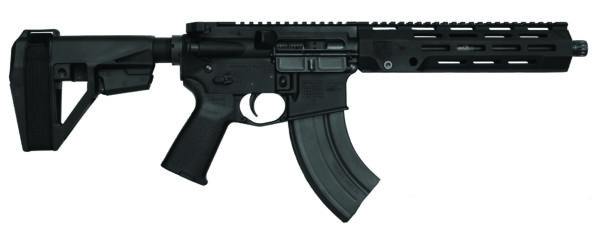 DB15 Pistol 338ARC 10.5" Brace TB MLOK Blk 26rd
