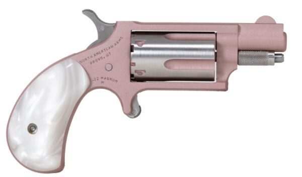 Mini-Rev Rose 22Mag 1/ 1/8" Rose/W Prl 5-rd