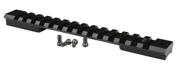 Warne 765420MOA Mountain Tech Tactical Rail Black Anodized Aluminum Weatherby Mark V 9 Lug Magnum (Except .240 WM) Magnum Action, 20 MOA