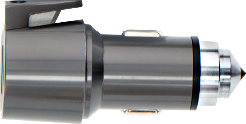S&W VEHICLE ESCAPE TOOL 2.5" - ALUMINUM W/BUILT IN USB CHRGRS