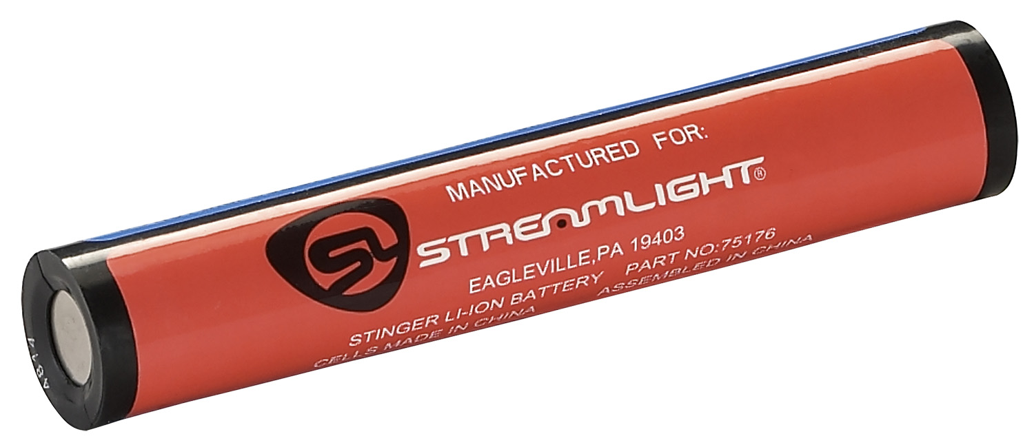 Streamlight 75176 Stinger Lithium Ion Orange/Black 3.6V Fits Stinger (1) Single Pack