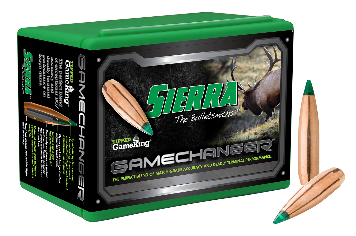 Sierra 4680 Tipped GameKing  308Win 180gr Tipped GameKing 100/Box