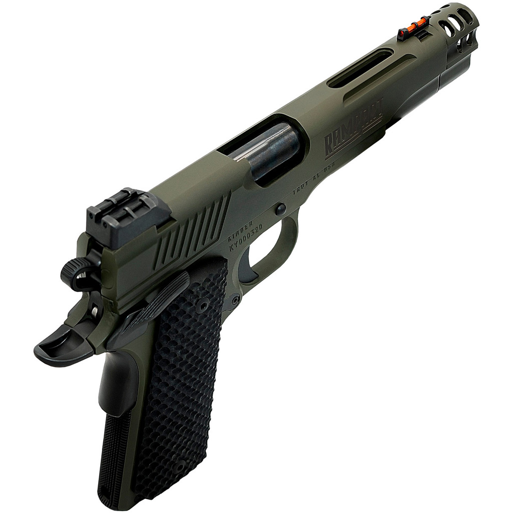 Kimber Rampart Pistol 10 mm 5 in. OD Green 8 rd. Compensated