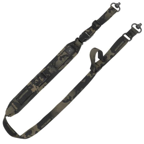 GrovTec US Inc GTSL326 QS 2-Point Sentinel Black Multi-Cam Adjustable Rifle/Shotgun