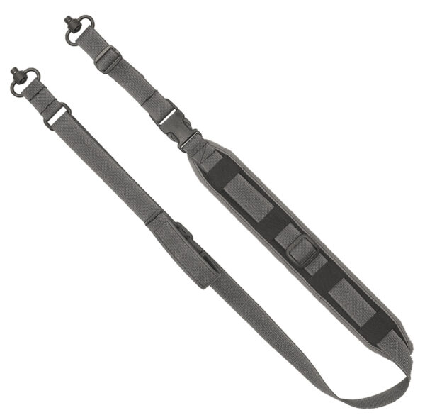 GrovTec US Inc GTSL128 QS 2-Point Sentinel Wolf Gray Adjustable Rifle/Shotgun