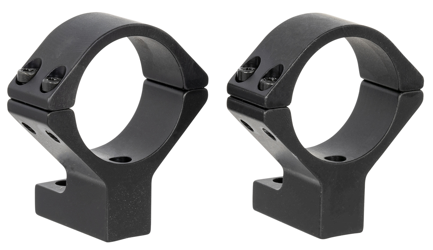 Talley 750759 Scope Mount/Ring Combo  Black Anodized Aluminum 30mm Tube Tikka T1/T1X High Rings 0 MOA