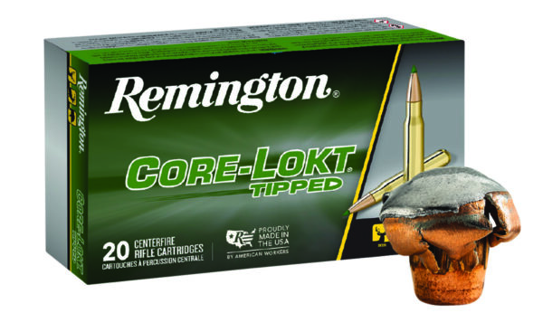 Remington Ammunition 29017 Core-Lokt Tipped  6.5Creedmoor 129gr Core-Lokt Tipped 20 Per Box/10 Case